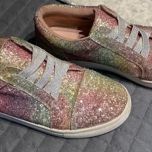 Girls sparkle sneakers